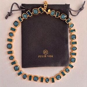 NWOT Julie Vos Antonia Tennis Necklace